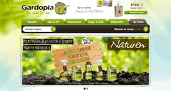 Desktop Screenshot of gardopia.de
